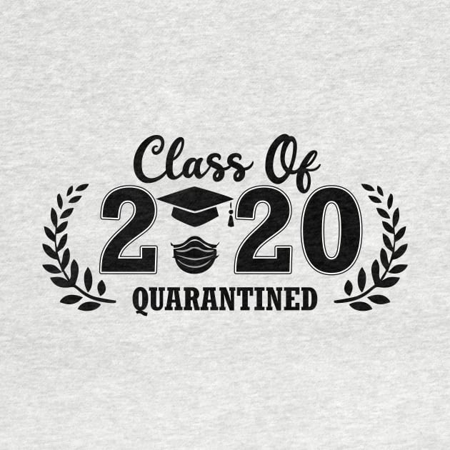 graduation class of 2020 quarantined staycation by Typography Dose
